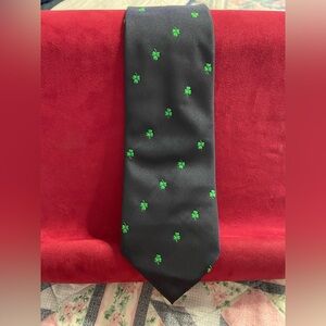 CONNEMARA Navy and Green ST. PATRICK Neck Tie